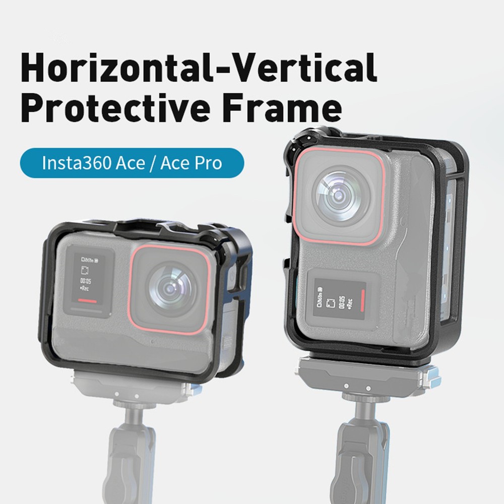 For Insta360 Ace/Ace Pro Camera ABS Plastic Housing Frame Case Protector Frame