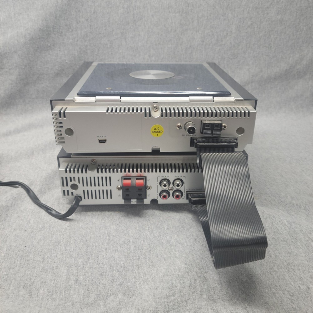 Philips MCM 704D Micro Audio System USB Cd Player Amplifier READ Disc.