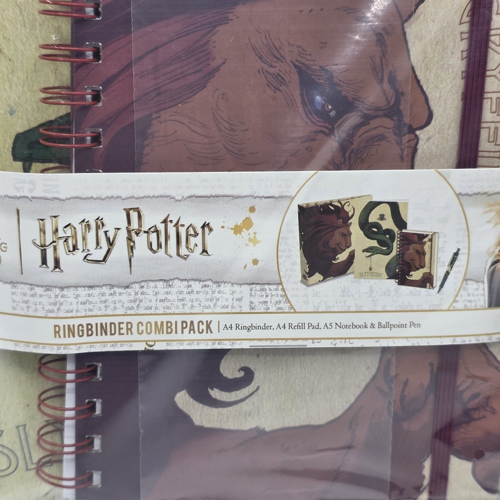 Harry Potter Ringbinder Combi Pack A4 Refill Pad Notebook & Pen