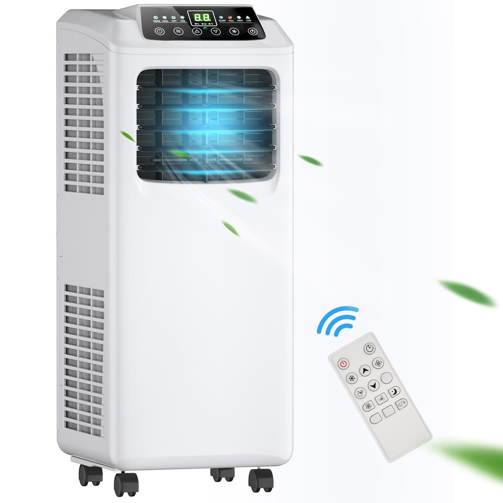 3-In-1 Portable Air Conditioner & Dehumidifier Function Remote w/ Window Kit