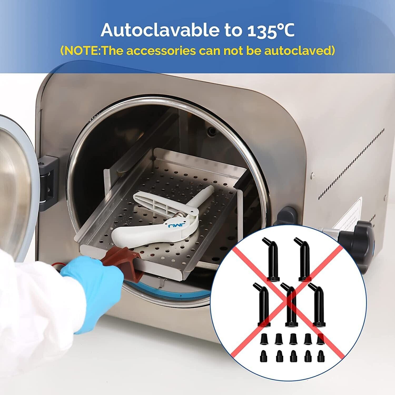 Dental Composite Gun Syringe Dispenser Delivery Gun Applicator Autoclavable