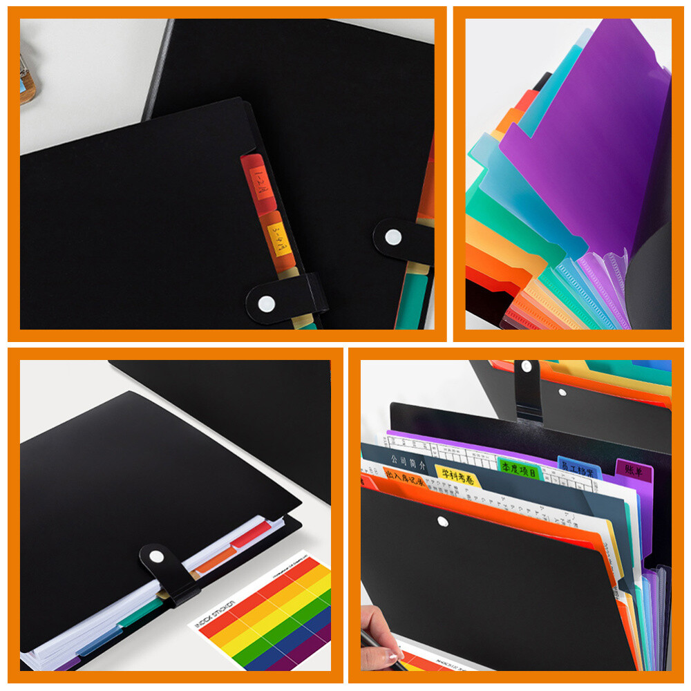 Expanding Files Folder Accordion Binder File Organizer Document Organizer Folder