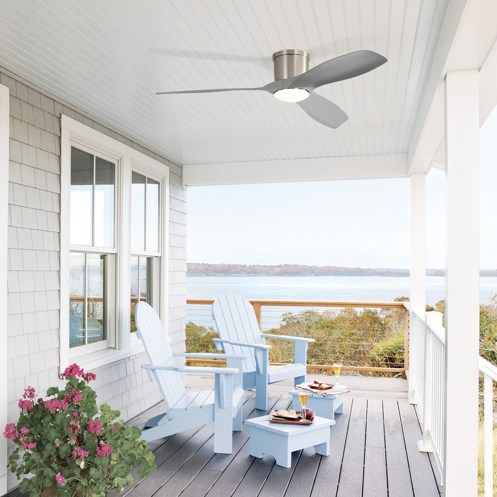 Sofucor Smart 52in Ceiling fan w/ Dimmable LED Voice/APP/Remote Control 6 Speed