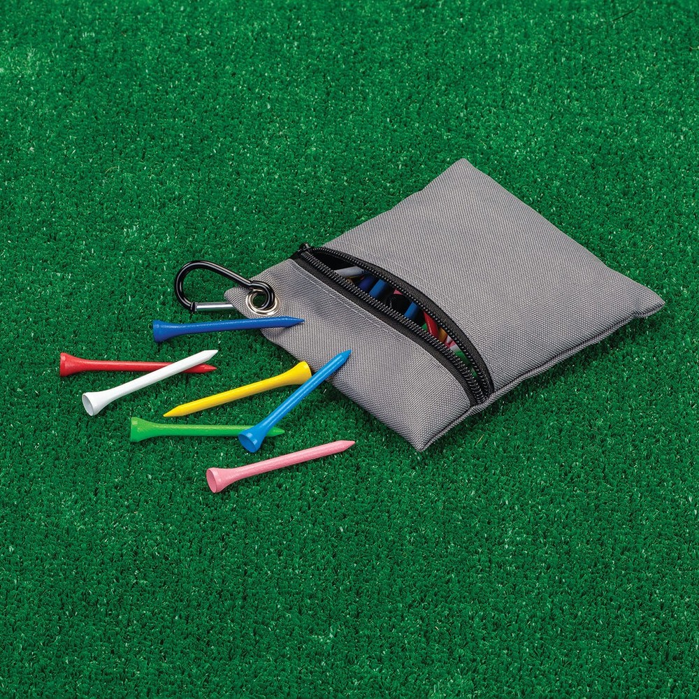 Colorful Golf Tees with Case