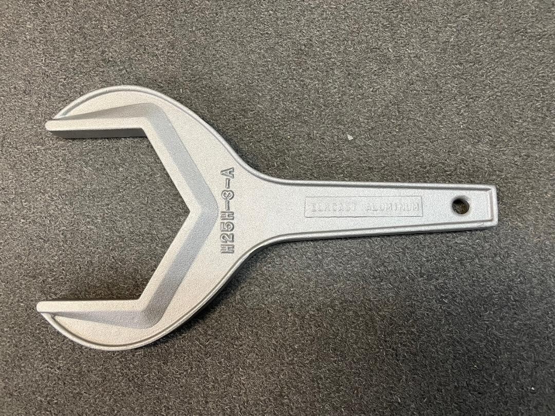 NEW --- H25H-3-A  Tri Clover Aluminum 4-1/4" Dairy Wrench   11"   Short --- NEW