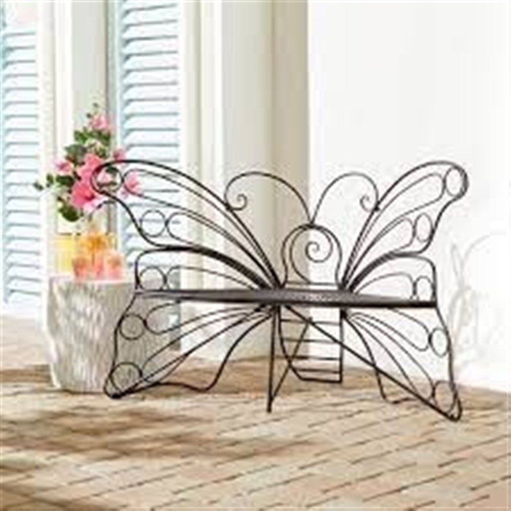 MISSING NUTS: 775335 Lark & Meadow Butterfly Bench
