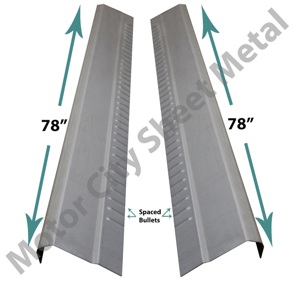 1999-07 CHEVY SILVERADO SIERRA 4DR EXTENDED CAB ROCKER PANEL PAIR!