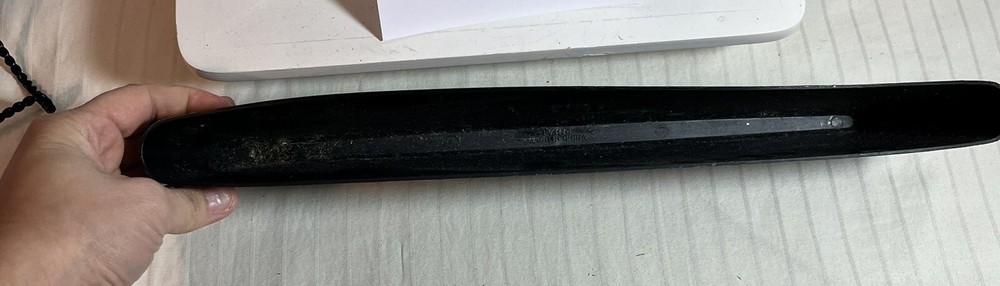 Black Plastic Bin 14 X 4 X 1.5