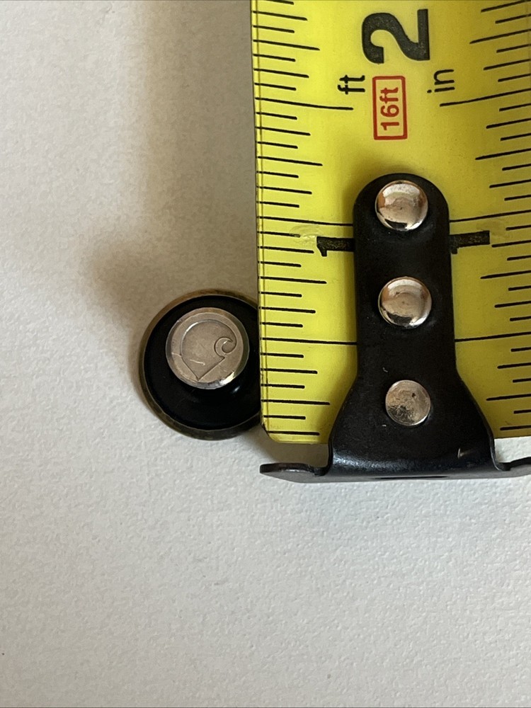 CARHARTT brass Button Replacement Logo Pants Jackets