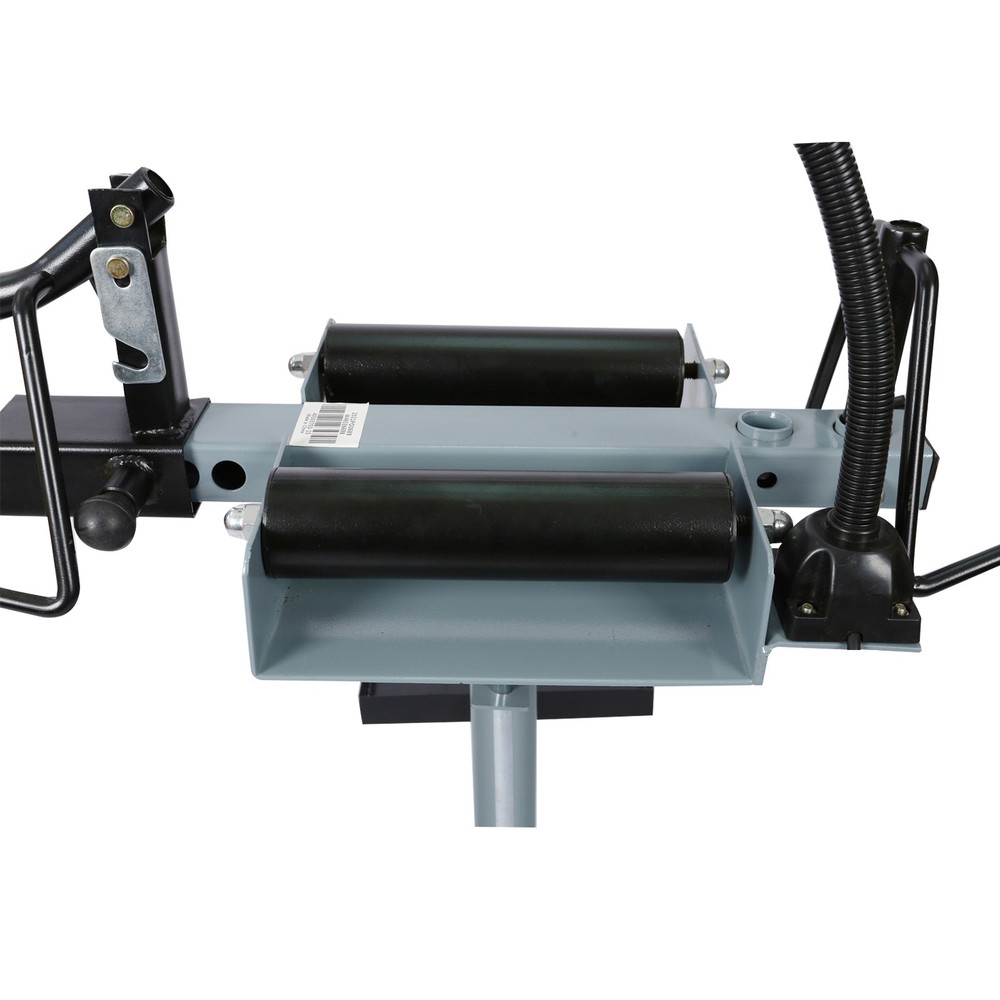 Manual Tire Spreader with 360° Swivel Platform, 7-Speed Control & LED Light