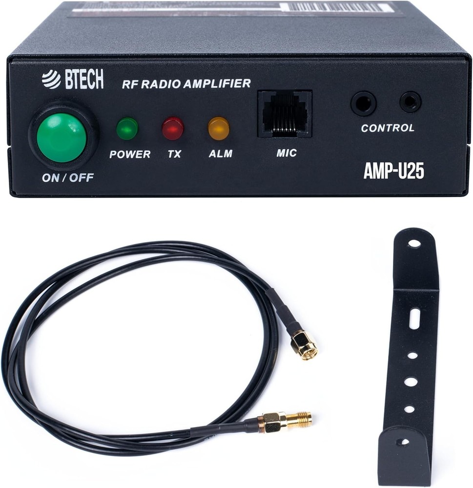 Handheld Radio Enhancer | Plug & Play | 4W Speaker | Compact