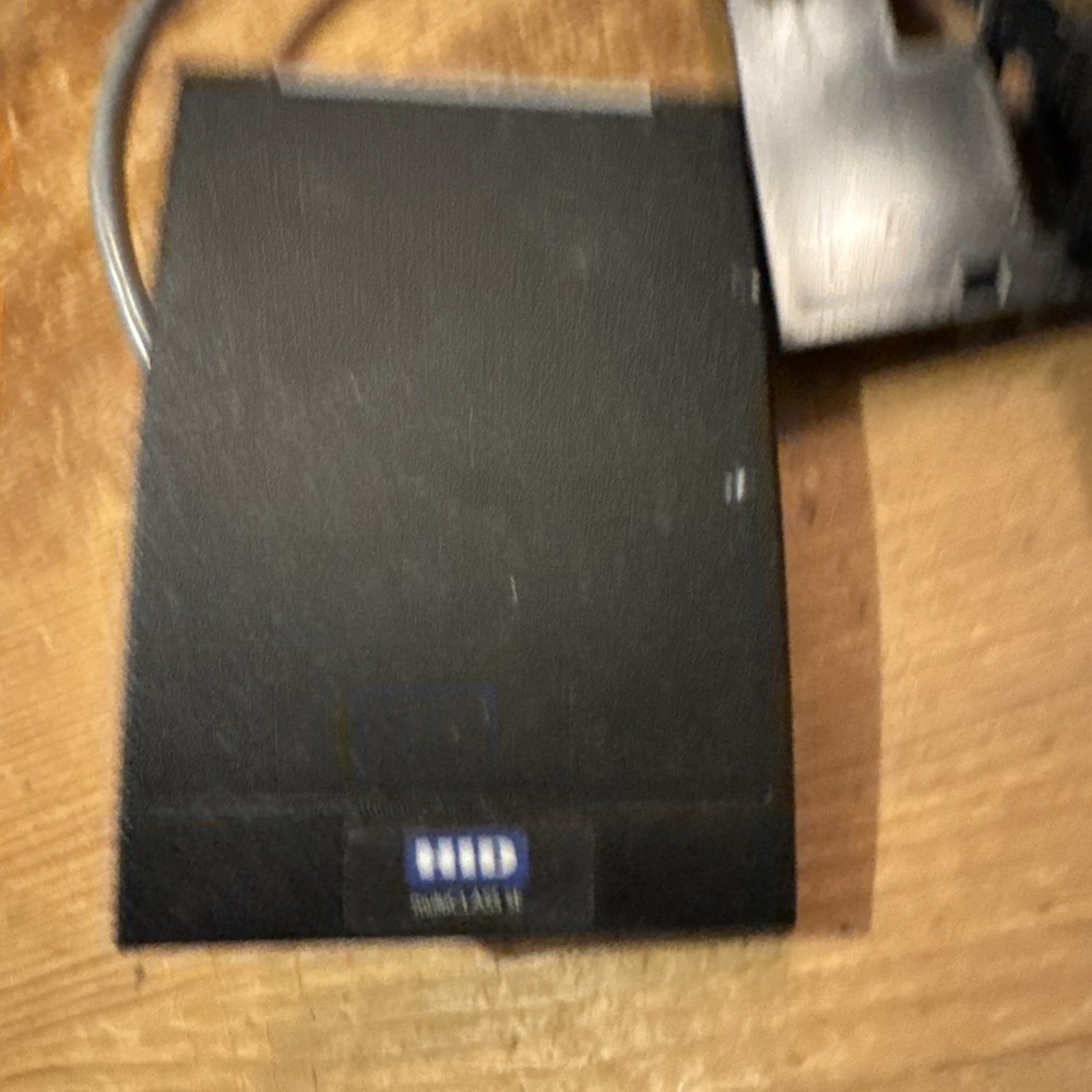HID 920PTNNEK00000 multiCLASS RP40 Wall Switch Reader - Black Tested & Working