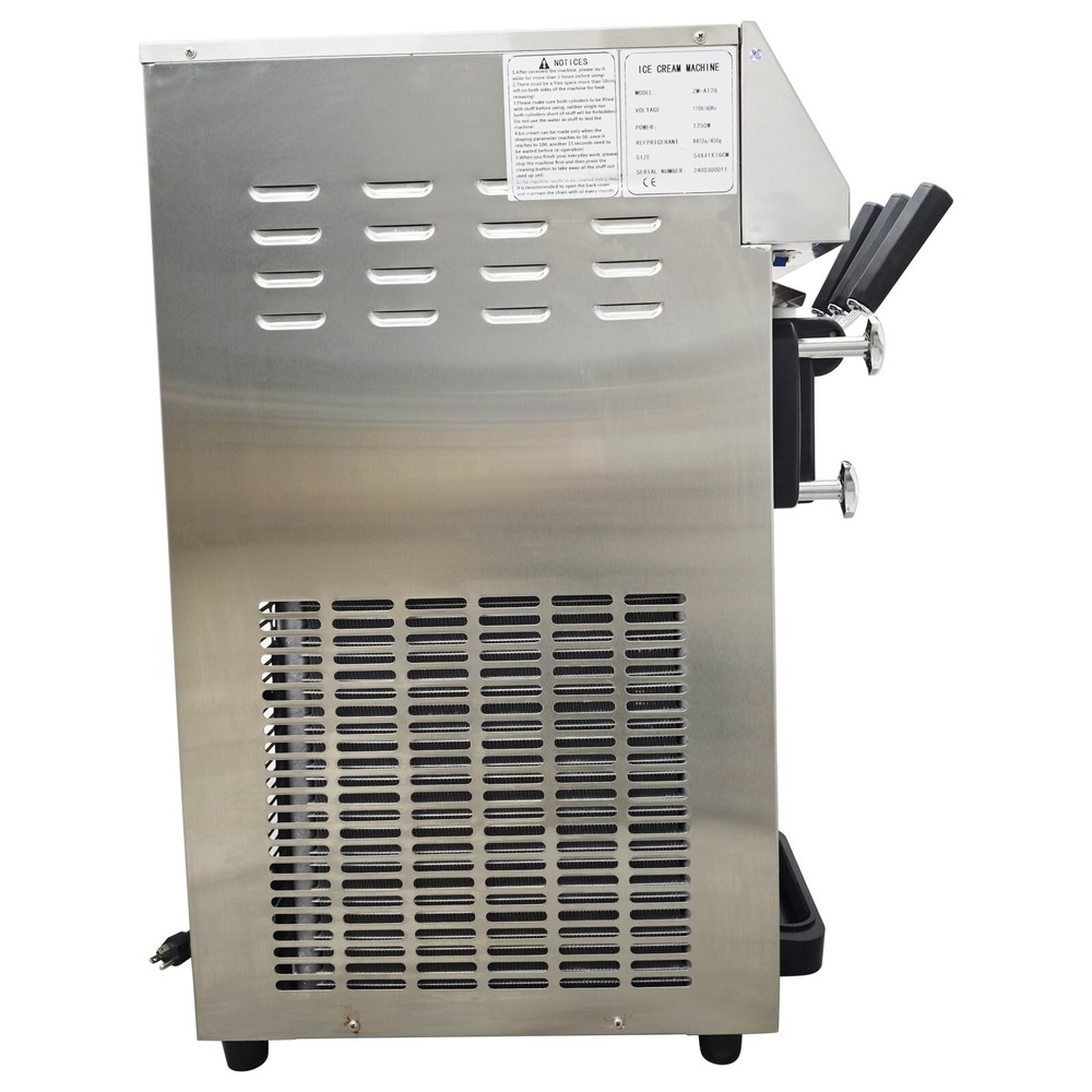 Automatic Soft Ice Cream Machine with Pre-cooling&Preservation Function 3Flavor