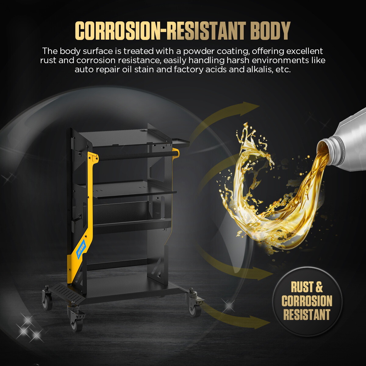 Automotive Diagnostic Service Rolling Trolley Mechanics Rolling Cart Workshops
