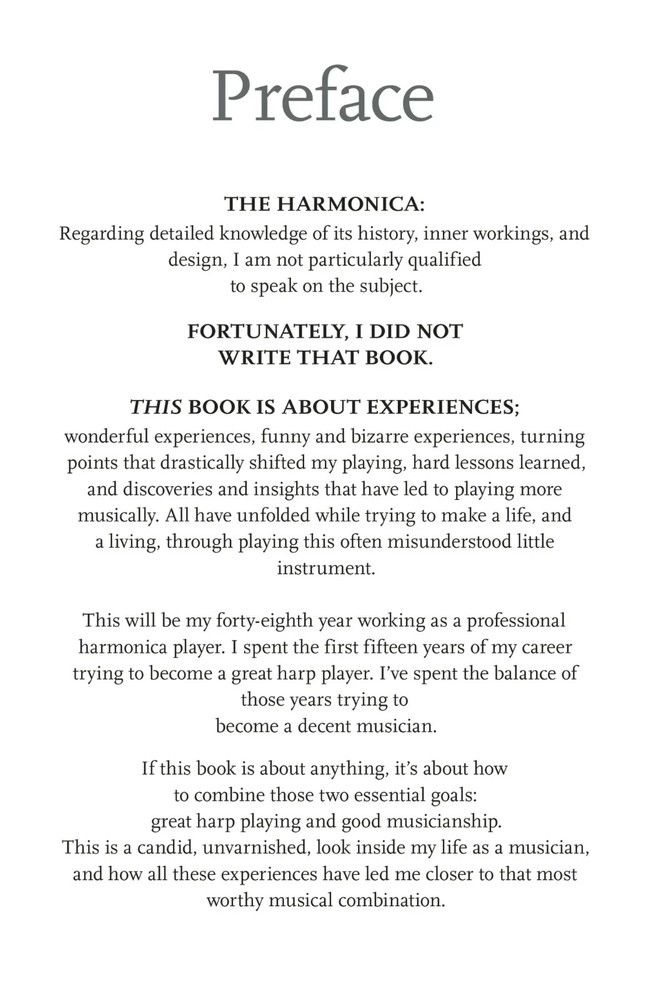 “No, Seriously, I Play Harmonica” By Roly Platt