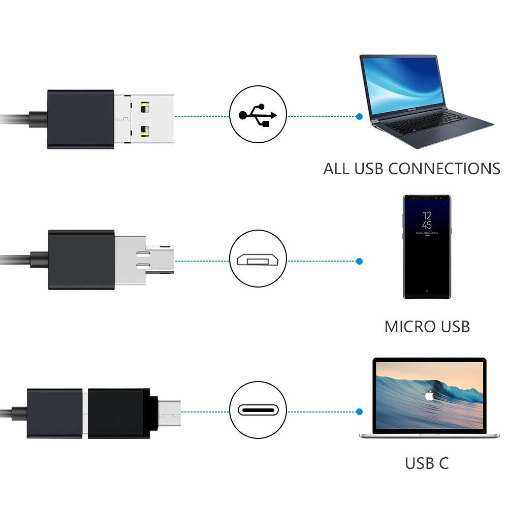 Vividia GB-5100-W Wireless USB Gun Borescope WiFi Bundle for iPhone iPad Android