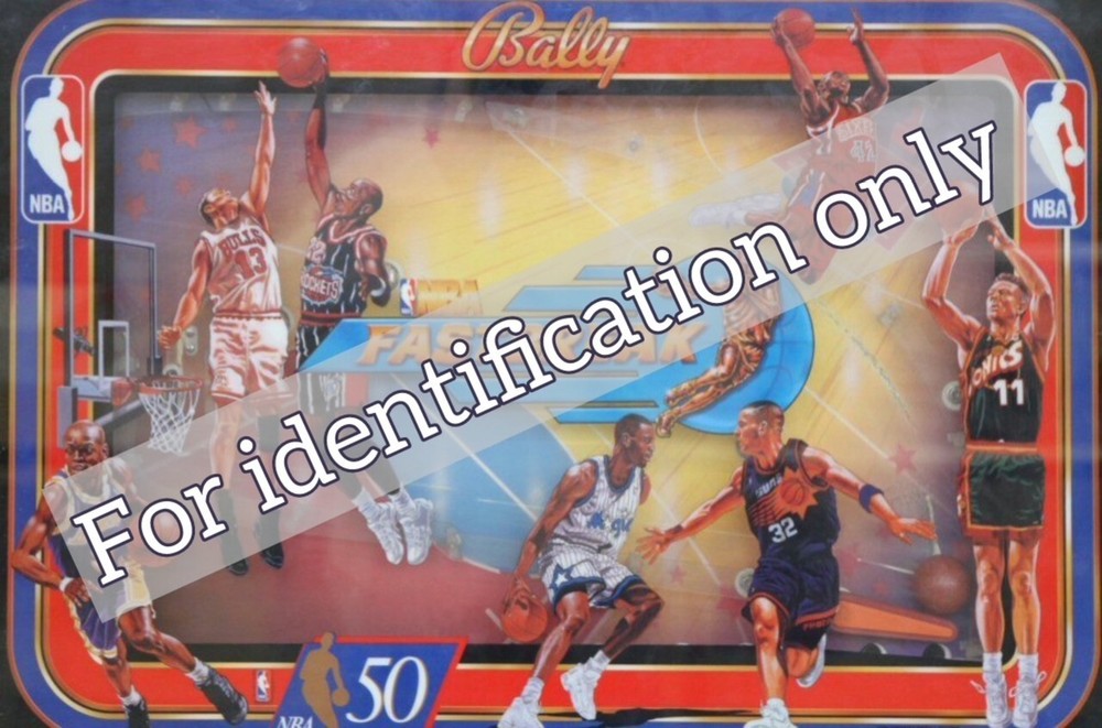 1997 Bally / Midway NBA Fastbreak Pinball Machine Rubber Ring Kit