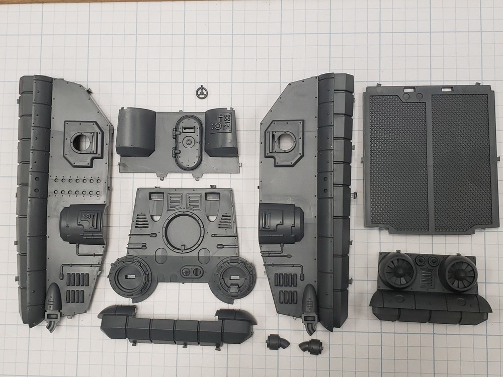 Warhammer 40k Adeptus Mechanicus Bits Skorpius Disintegrator Hovertank Frame #01