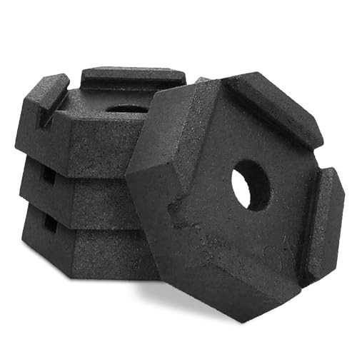 Snappad BL5SP4 Mini Square Jack Pad Feet - 4 Pack