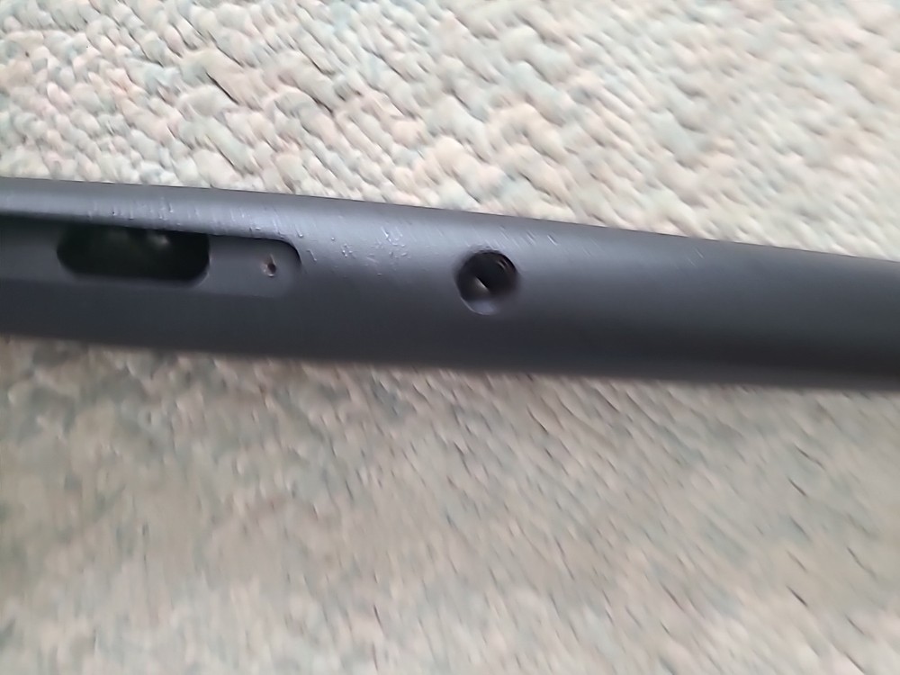 Knight Black Knight Muzzleloader Solid Black Stock With Buttpad Sling Swivels