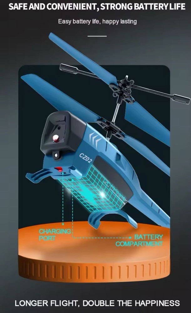 Blue Bee RC Helicopter – 2.5CH