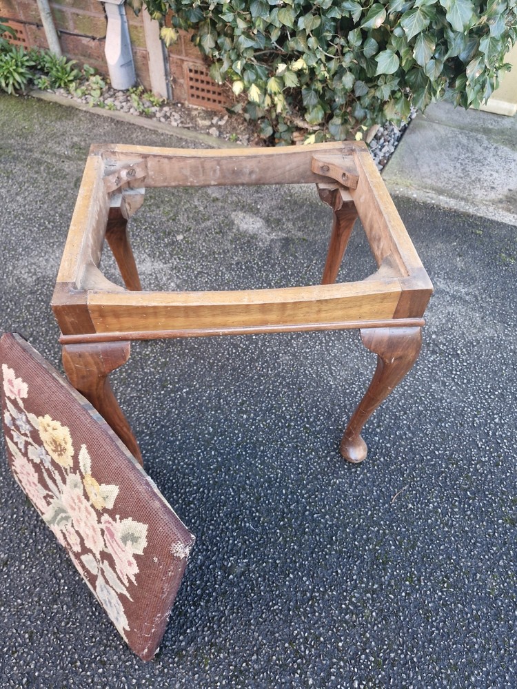 Georgian Needlepoint Stool