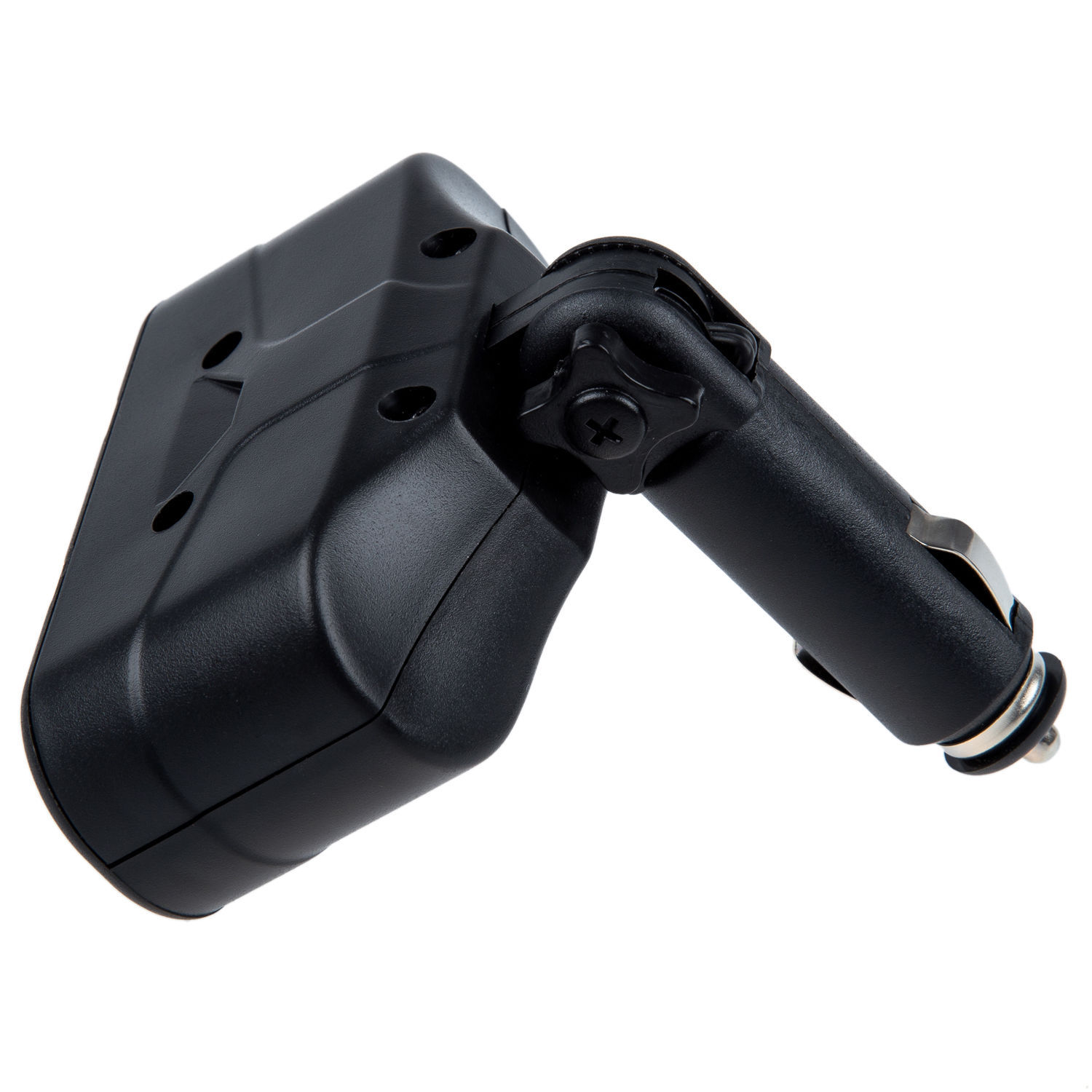 Black 3 Way Auto Car Cigarette Lighter Socket Splitter DC 12V Charger Adapter