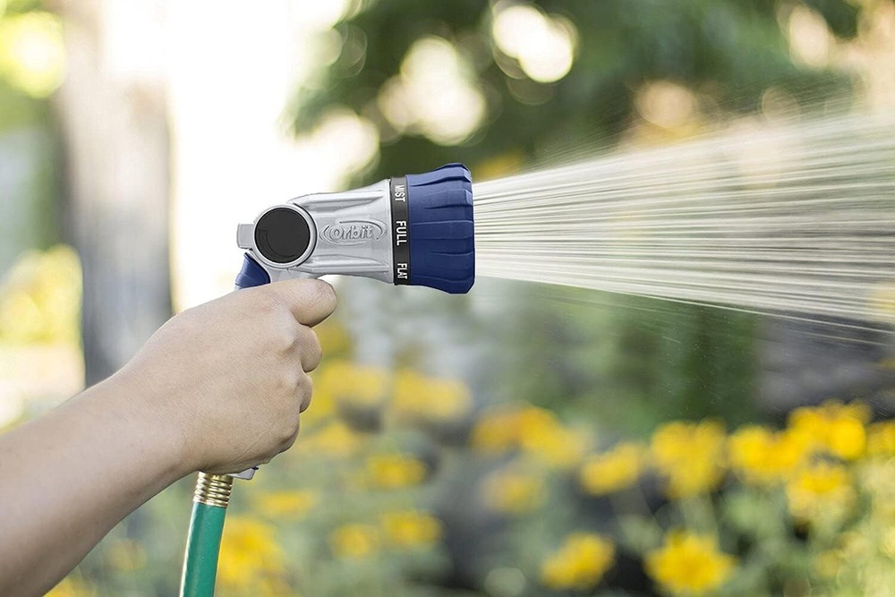 Orbit Max 26700 8 Pattern Hose Nozzle Spray Garden Water Adjustable Durable Rubb