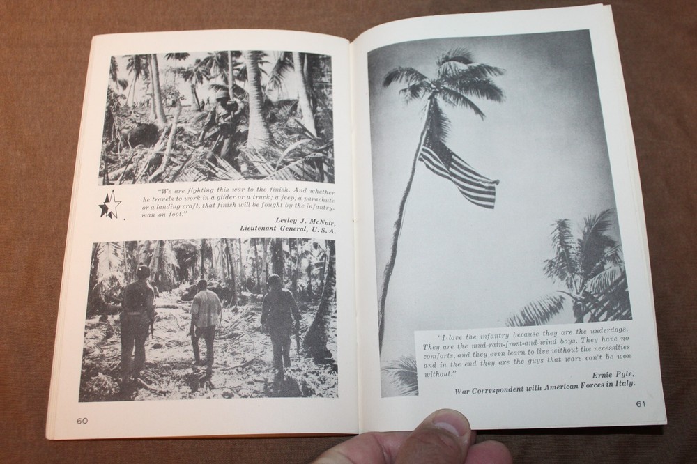 Original WW2 U.S. Army "IRTC" Infantry Training "I am a Doughboy" Booklet