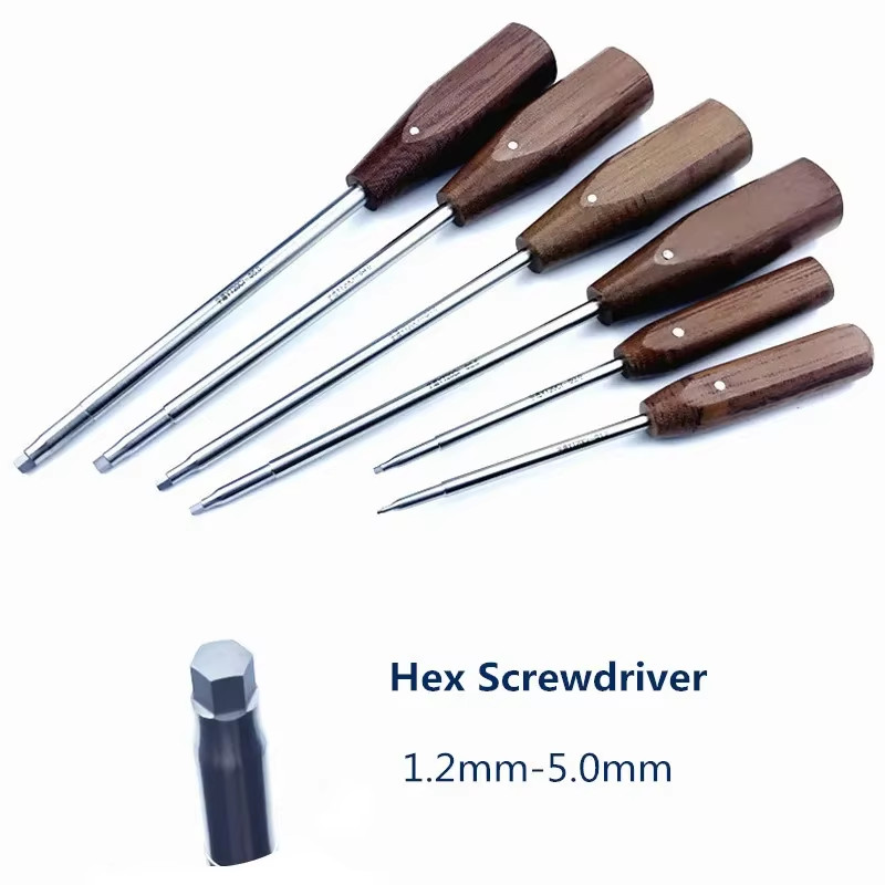 Bone Screwdriver Hex Head 1pc Orthopedics Screw Driver surgical Instruments