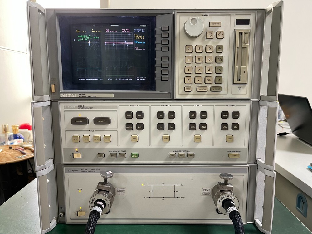 HP Agilent 8510C LCD Display Processor for Network Analyzer System _4116A10962