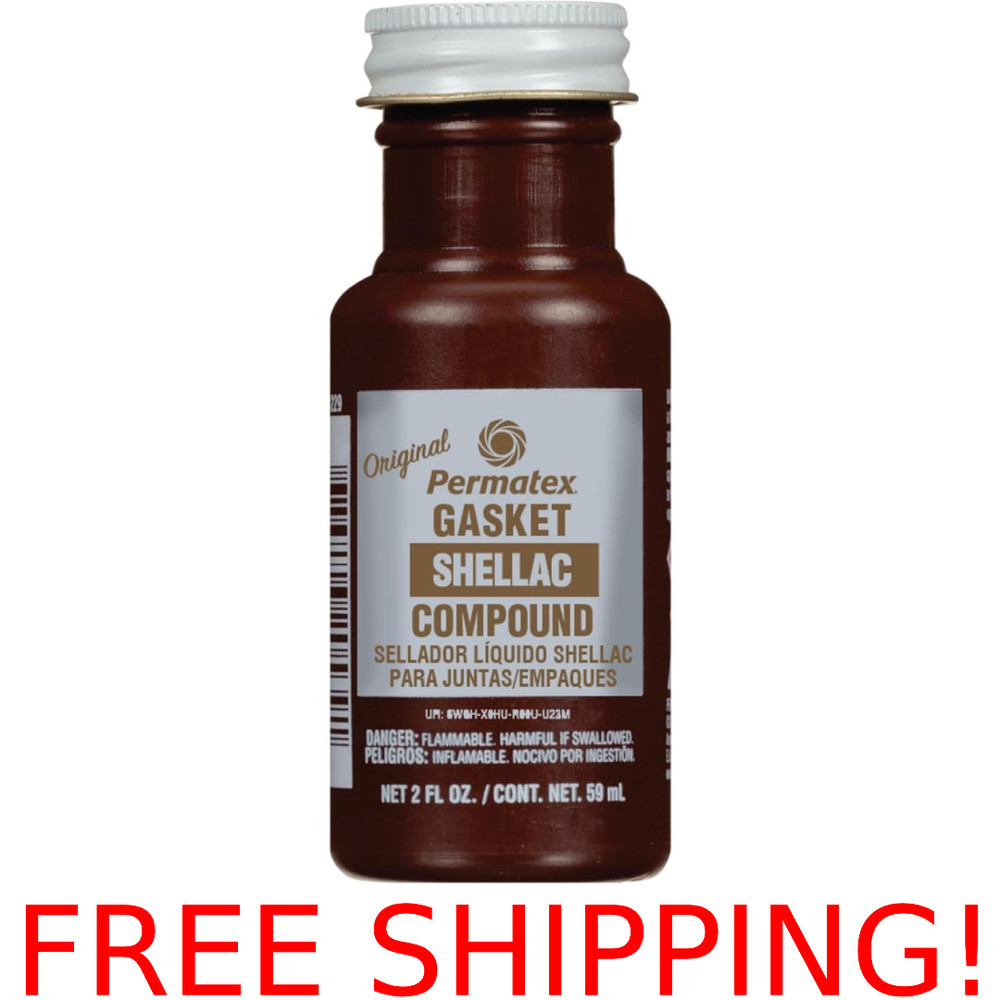 20539 Indian Head Gasket Shellac Compound, 2 oz. 2 Ounce