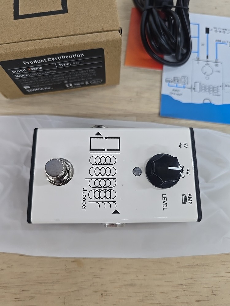 xsonic Ulooper loop pedal for positive grid and others - NEW