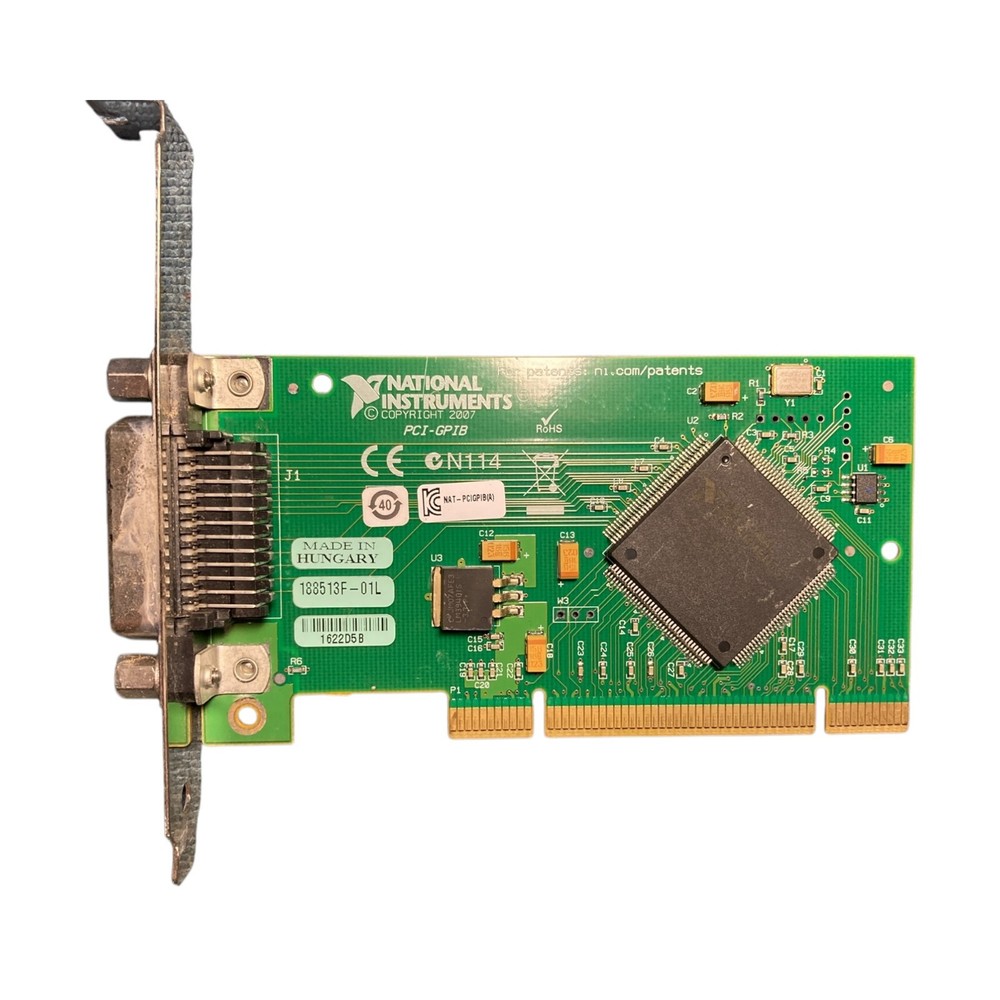 National Instruments PCI-GPIB Interface Card – IEEE-488 GPIB Instrument Control