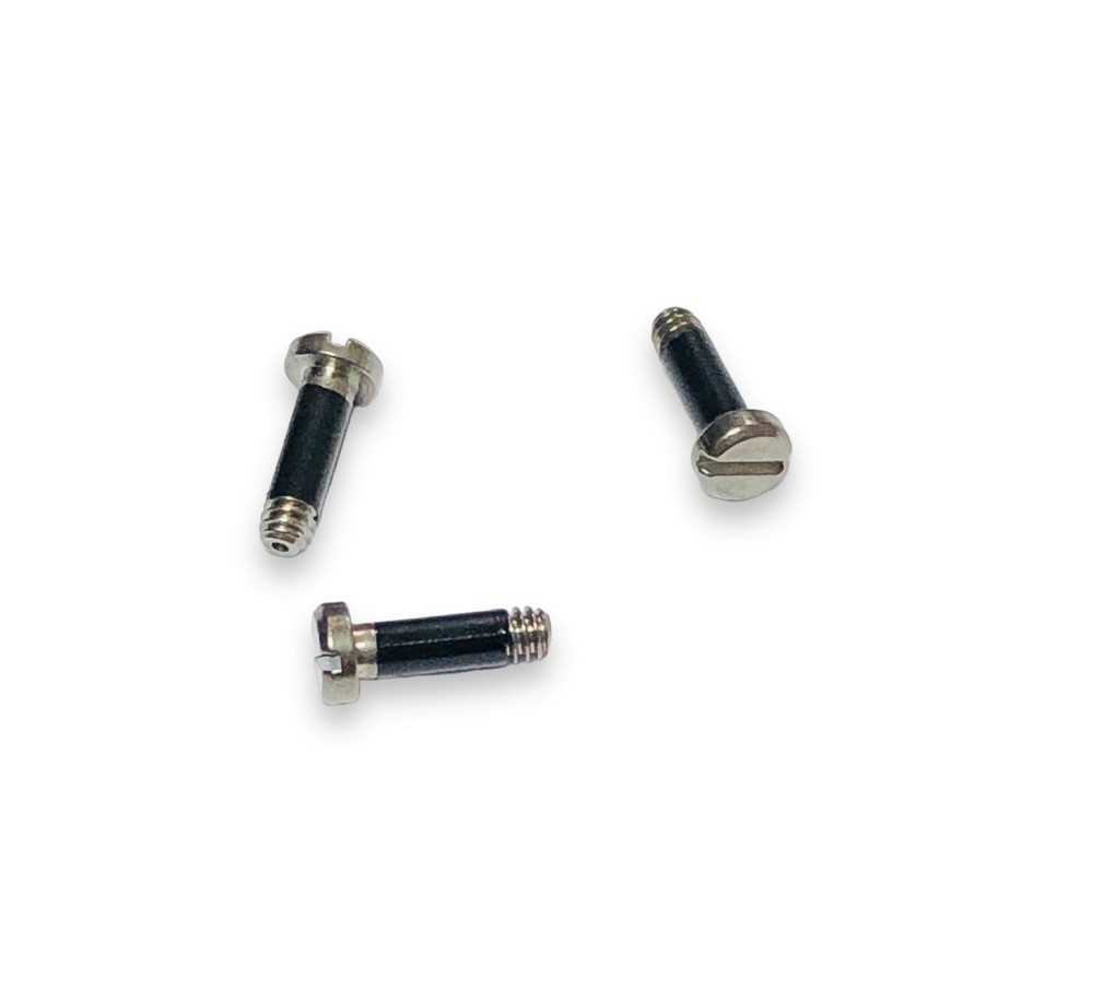 Prada PR 17WS Gunmetal Replacement Temple Hinge Screws Genuine