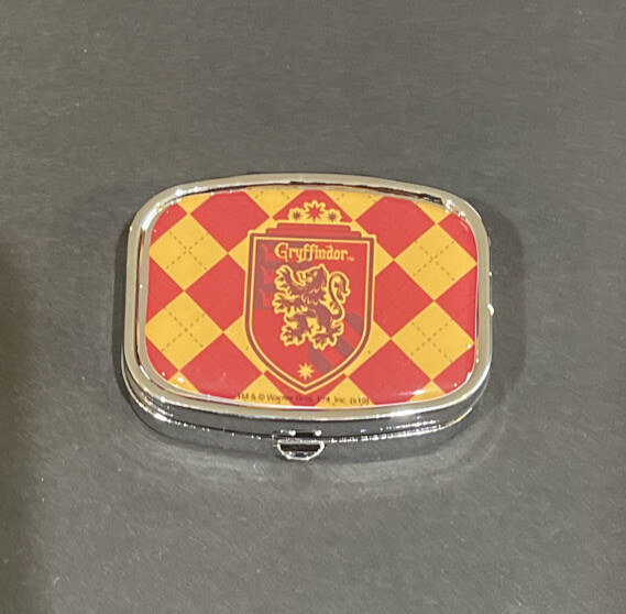 Harry Potter Gryffindor Rectangle Pill Case Trinket Gift Box