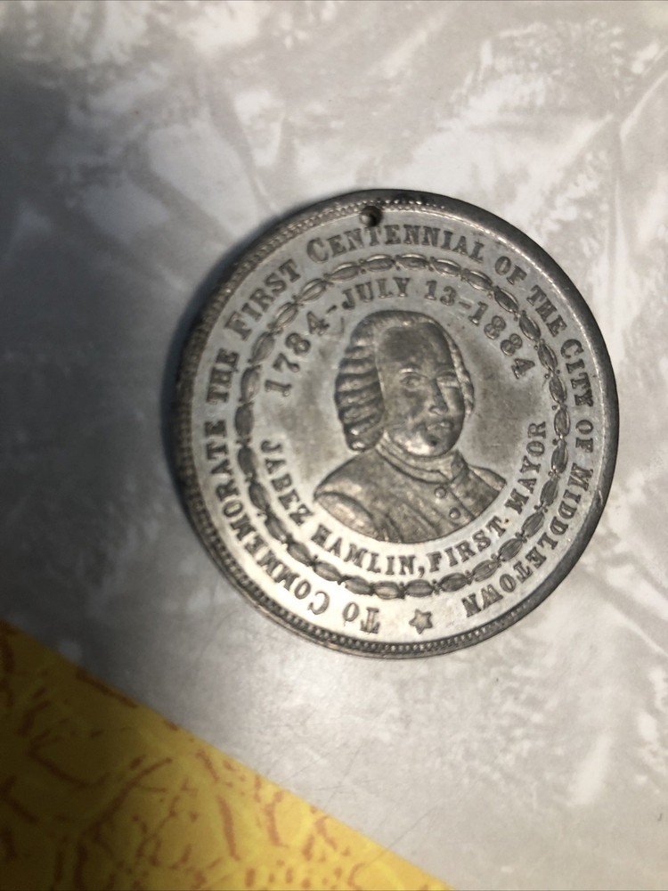 1884 Middletown Centennial So Called Dollar