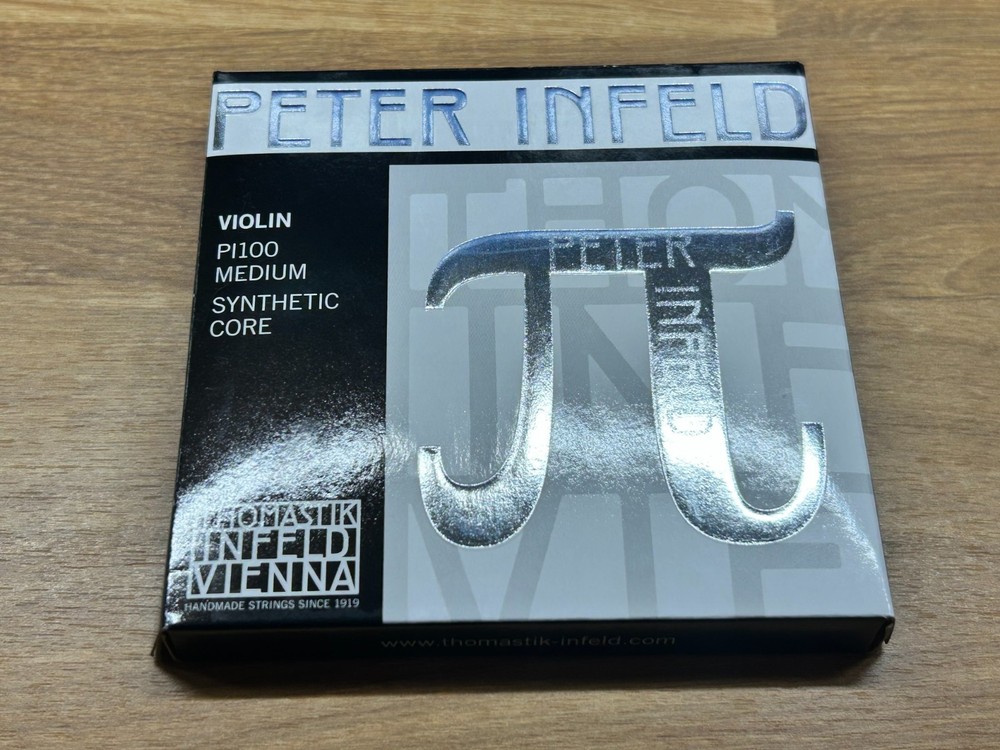 Thomastik-Infeld PI100 Peter Infeld Violin String Set with Platinum Plated E