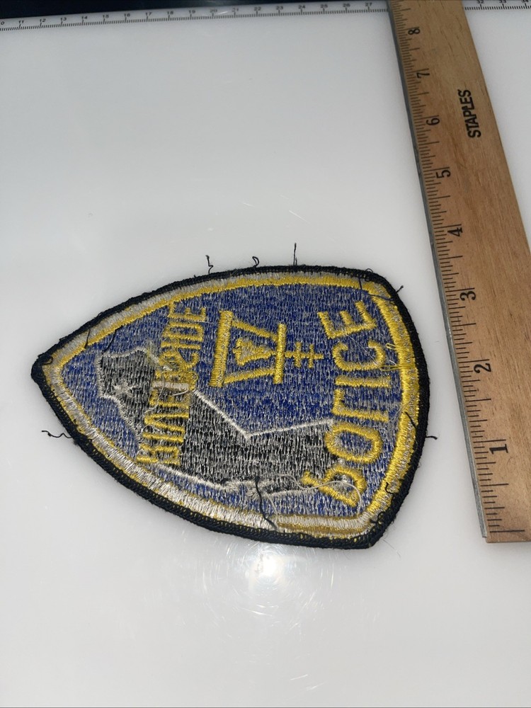 Riverside California CA Police Patch