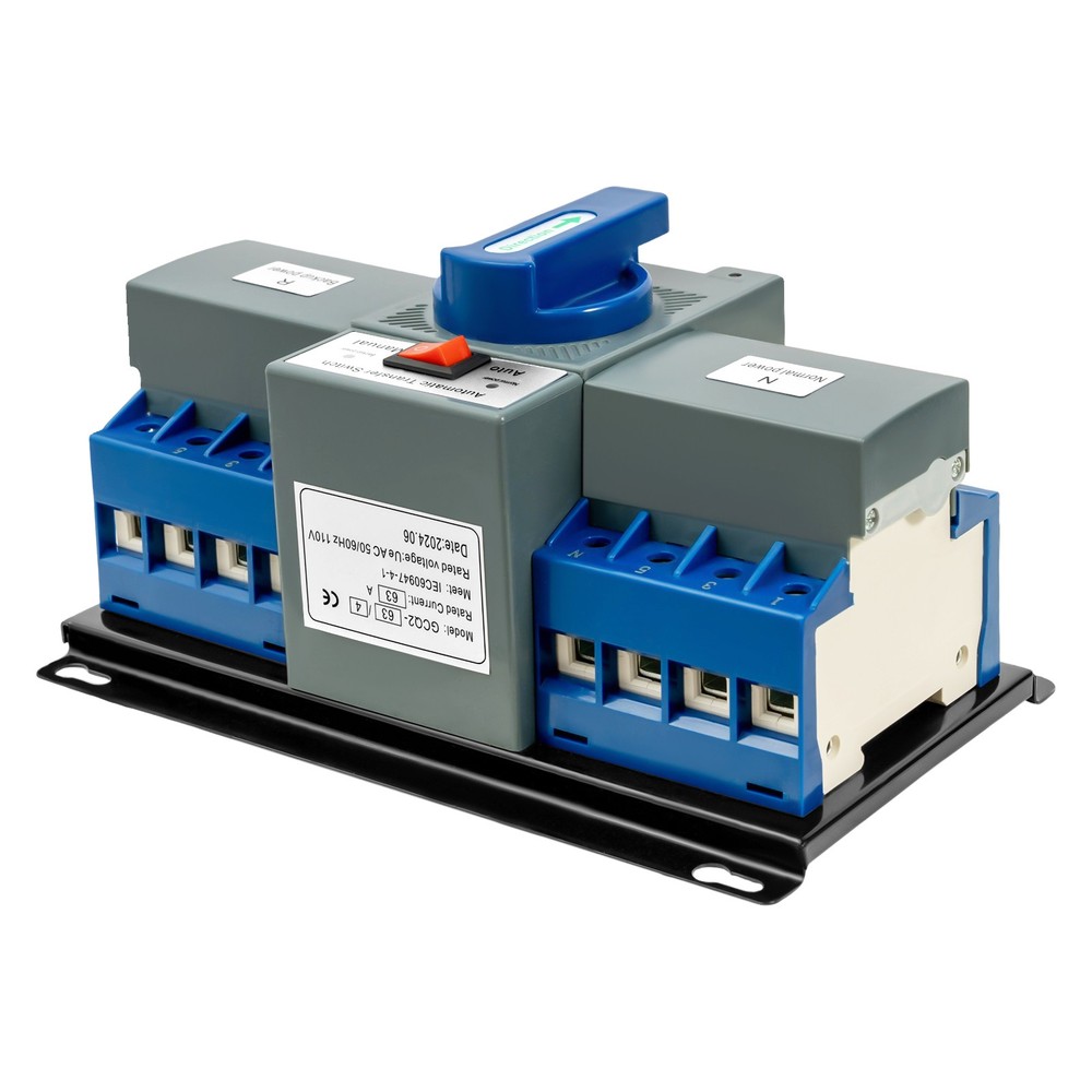 Dual Power Automatic Transfer Switch Generator Changeover Switch CB Level 63A 4P