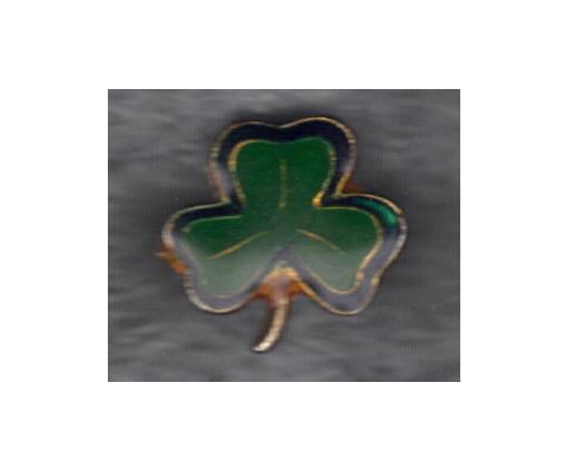 Canada St Patrick's Irish Leaf Old Lapel Pin