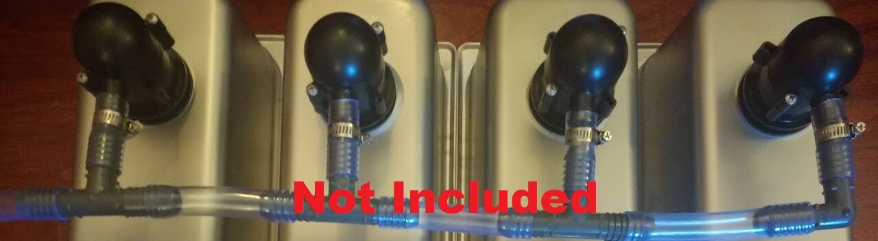 4 LARGE Compartment Concession Sinks, 3 Dish & 1 Hand Washing Sink