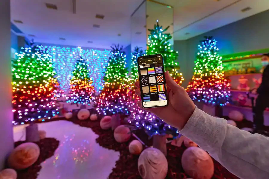 Twinkly - Smart Light 400 RGB LED Light String and 60 Dots (Gen 2) - Ecomm