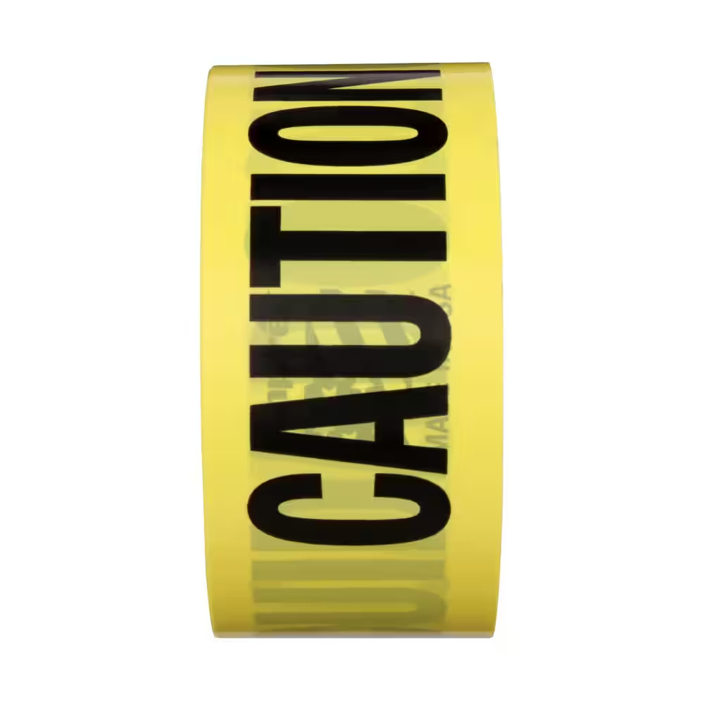 3 In. X 1000 Ft. Caution Tape (3-Pack)
