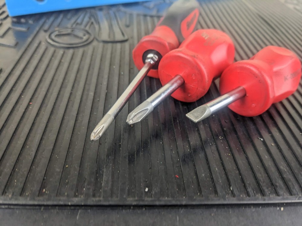 #az234 Snap on Instinct Soft Grip Combination Screwdriver Set SGD