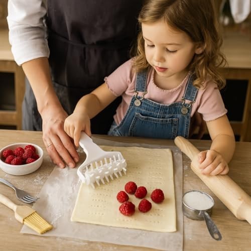 Dough Docker for Perfect Pizza Crust, Baking Tool for Even Dough Texture