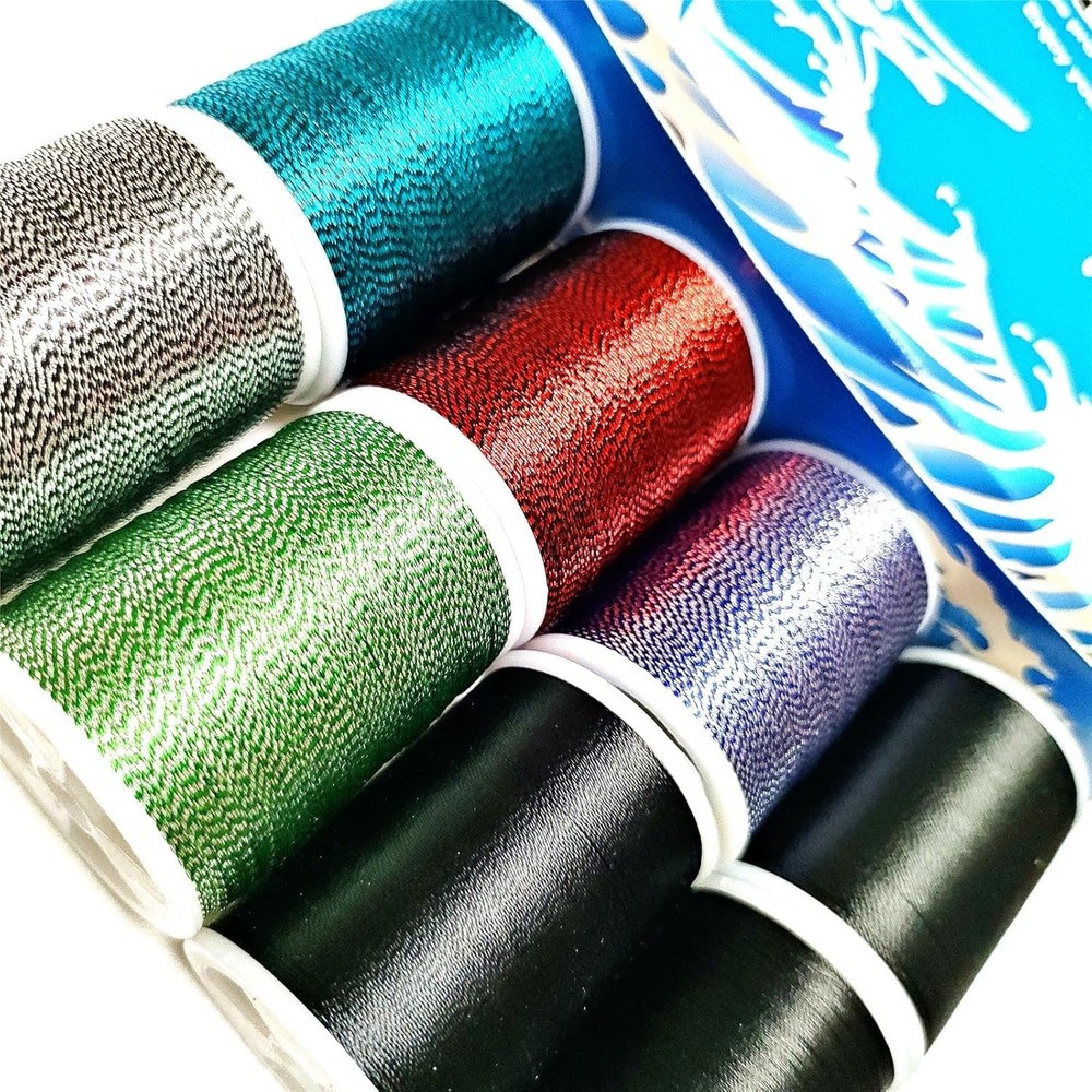 Mixed Color Thread for Rod Wrapping