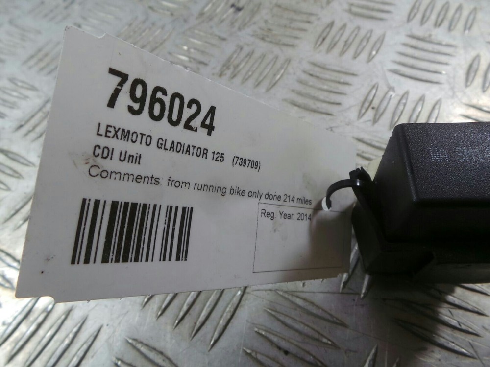 2015 LEXMOTO GLADIATOR 125  ECU / CDI