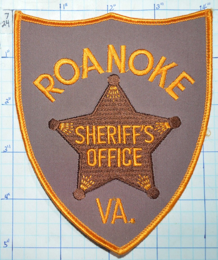VIRGINIA, ROANOKE COUNTY SHERIFF'S OFFICE VINTAGE VERSION 2 PATCH
