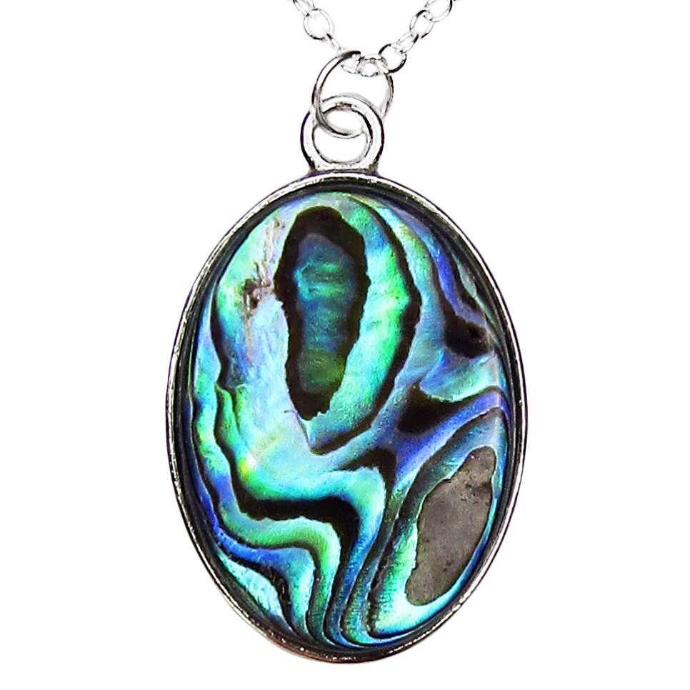 Gemstone Necklace - ABALONE SHELL